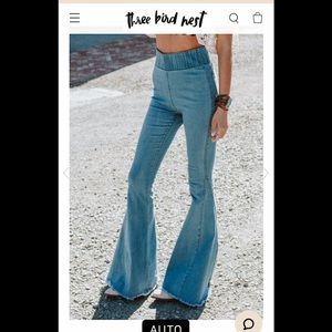 janis bell bottom jeans